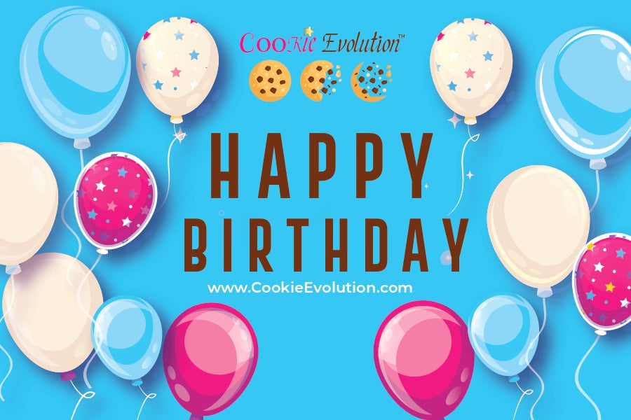 Best selling cookies - birthday celebration